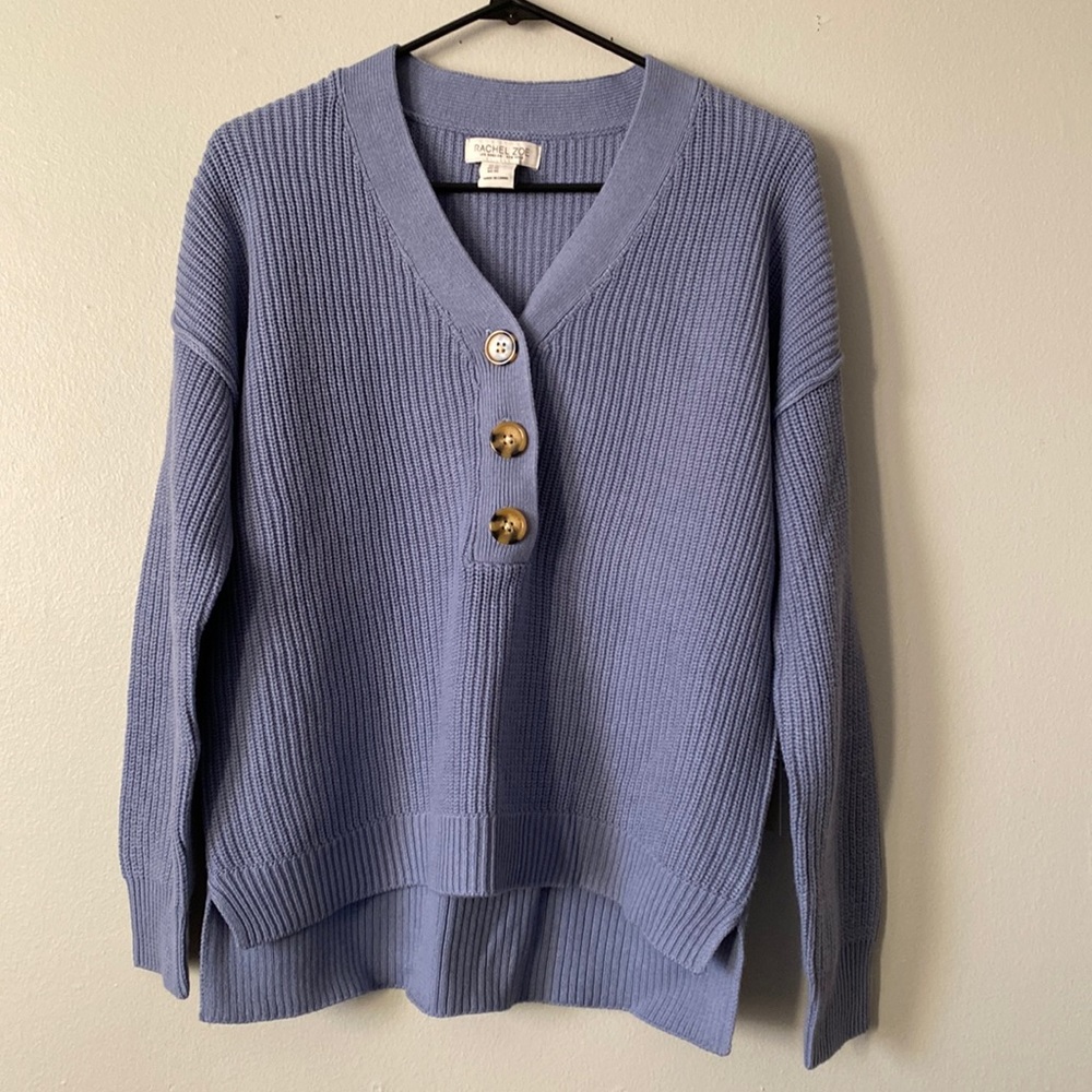 NWT Rachel Zoe Henley Sweater Size XS